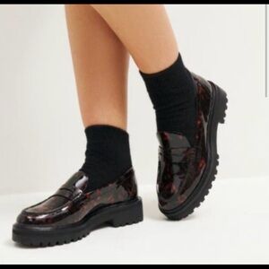 Reformation Agatha loafers print